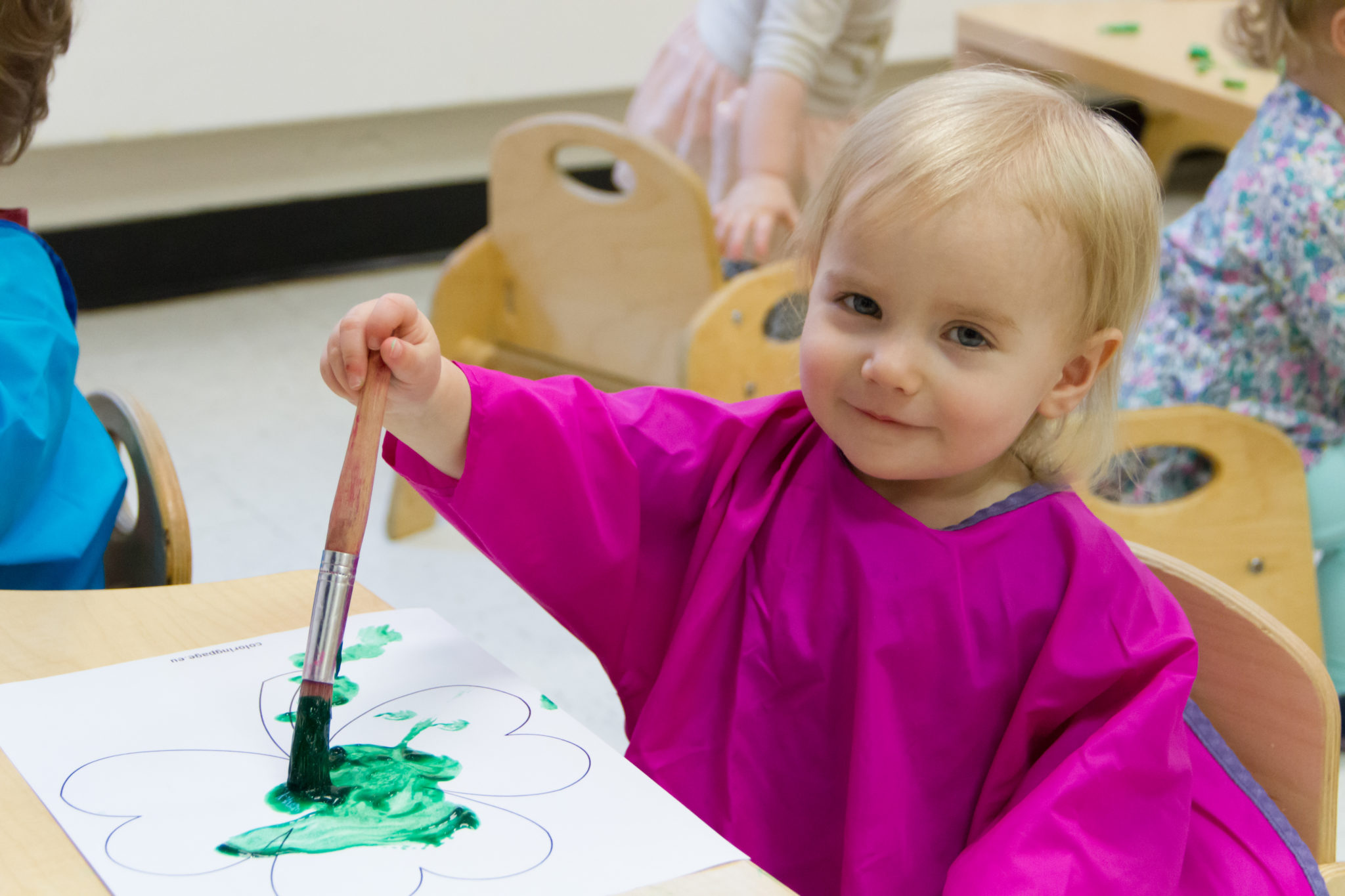 baby painting baby painting
