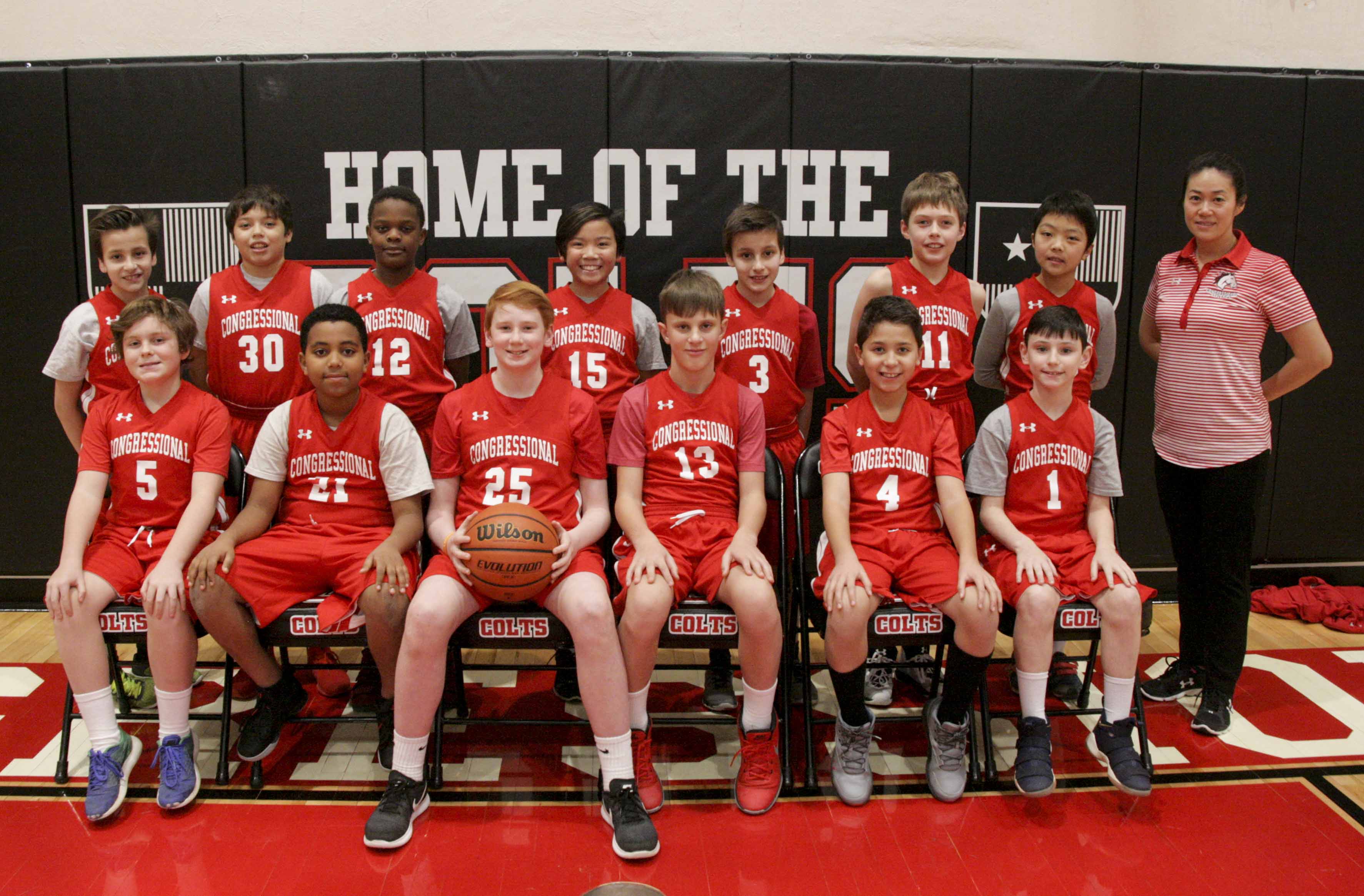 jv boys basketball team