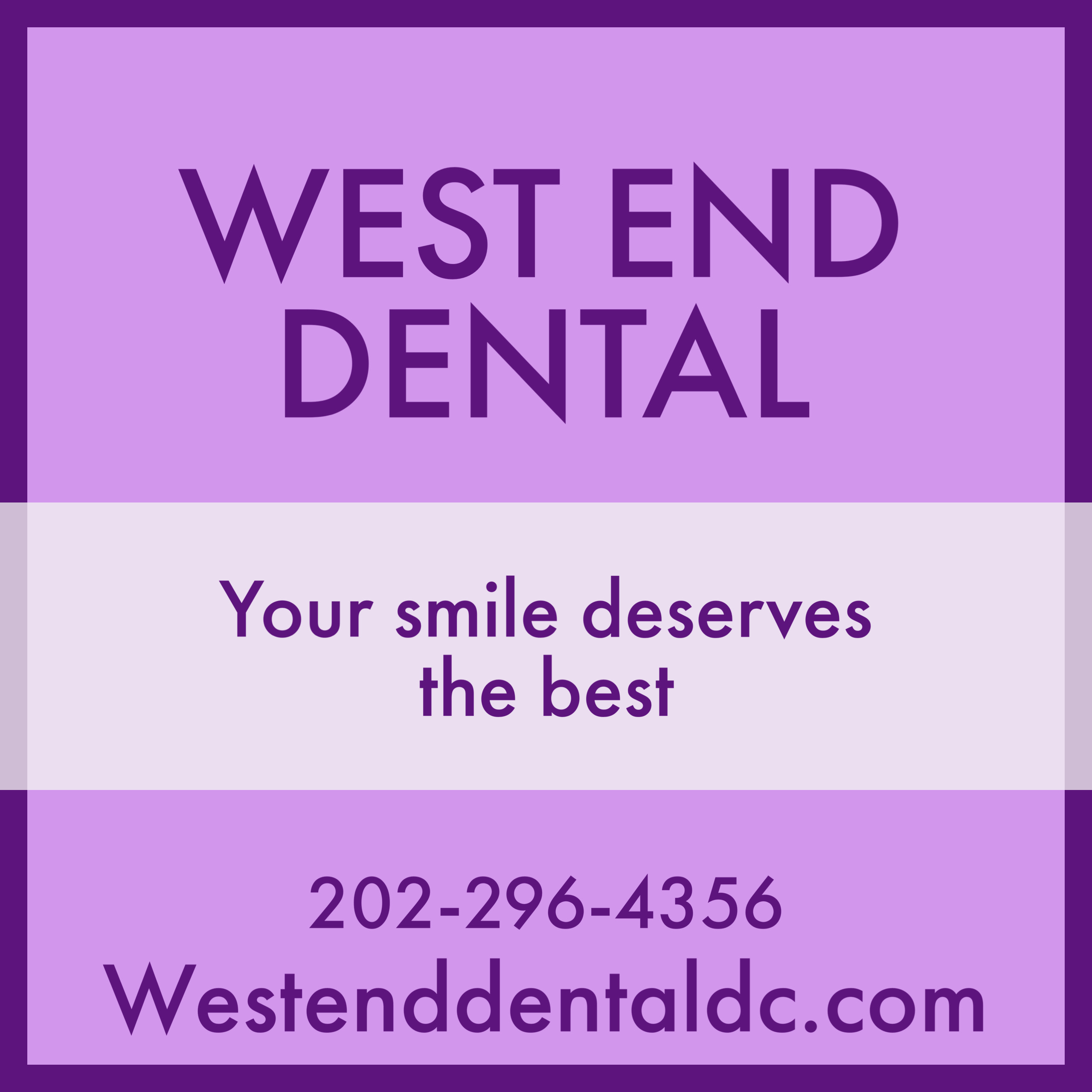 West End Dental - Ad